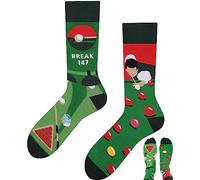 Todo Colours - Calcetines divertidos, multicolores, curiosos, con motivos alegres y llamativos, con mensajes en distintos idiomas, verde oscuro, 39-42