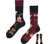 Todo Colours - Calcetines divertidos, multicolores, curiosos, con motivos alegres y llamativos, con mensajes en distintos idiomas, 39-42