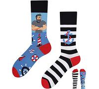 Todo Colours - Calcetines divertidos, multicolores, curiosos, con motivos alegres y llamativos, con mensajes en distintos idiomas, 43-46