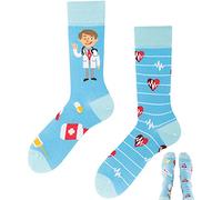 Todo Colours - Calcetines divertidos, multicolores, curiosos, con motivos alegres y llamativos, con mensajes en distintos idiomas, 35-38