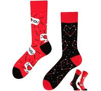 Todo Colours - Calcetines divertidos, multicolores, curiosos, con motivos alegres y llamativos, con mensajes en distintos idiomas, 35-38