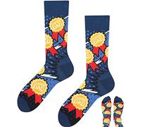 Todo Colours - Calcetines divertidos, multicolores, curiosos, con motivos alegres y llamativos, con mensajes en distintos idiomas, 39-42