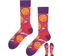Todo Colours - Calcetines divertidos, multicolores, curiosos, con motivos alegres y llamativos, con mensajes en distintos idiomas, 35-38