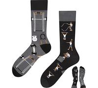 Todo Colours - Calcetines divertidos, multicolores, curiosos, con motivos alegres y llamativos, con mensajes en distintos idiomas, 43-46