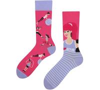 TODO Colours Divertidos calcetines con diseño - Multicolor, colorido, loco para la alegría de vivir, 35-38