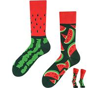 TODO Colours Divertidos calcetines con diseño - Multicolor, colorido, loco para la alegría de vivir, 43-46