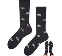 TODO Colours Divertidos calcetines con diseño - Multicolor, colorido, loco para la alegría de vivir, 43-46