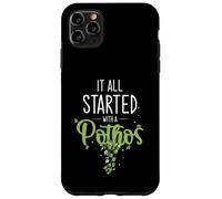 Todo comenzó con un baches para Plantas de casa o Pothos Carcasa para iPhone 11 Pro MAX