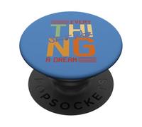 Todo Comienza con una tipografía Motivacional audaz de ensueño PopSockets PopGrip Adhesivo