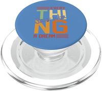 Todo Comienza con una tipografía Motivacional audaz de ensueño PopSockets PopGrip para MagSafe