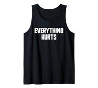 Todo Duele Divertido Entrenamiento en el Gimnasio Todo Duele Camiseta sin Mangas