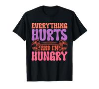 Todo Duele y Tengo Hambre Fitness Camiseta