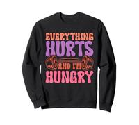 Todo Duele y Tengo Hambre Fitness Sudadera