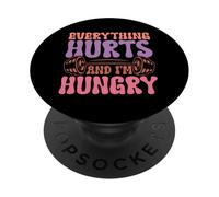 Todo Duele y Tengo Hambre PopSockets PopGrip Adhesivo