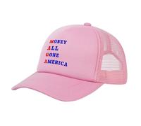 Todo El Dinero Se Ha Ido De Estados Unidos Hombre Mujer Gorras Hip Hop Cómoda Gorra Trucker Protección UV Gorra De Béisbol para Golf Aire Libre Tenis
