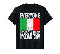 Todo el mundo ama a un buen chico italiano Italia Camiseta
