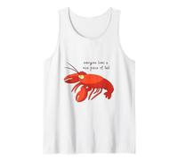 Todo el Mundo ama un Bonito trozo de Cola Maine Lobster Humor para Adultos Camiseta sin Mangas