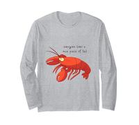 Todo el Mundo ama un Bonito trozo de Cola Maine Lobster Humor para Adultos Manga Larga