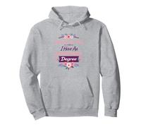 Todo el Mundo calmarse Tengo un Grado de asociado Sudadera con Capucha