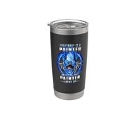 Todo el mundo es un pintor hasta que aparece el verdadero pintor Vaso térmico de acero inoxidable de doble pared