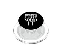 Todo el Mundo Estaba Pensando en eso. Acabo de decirlo. PopSockets PopGrip para MagSafe