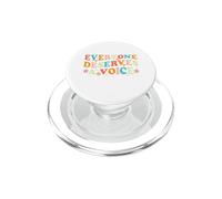 Todo el Mundo Merece una Terapia de Voz del Habla SLP PopSockets PopGrip para MagSafe