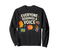 Todo el mundo merece una voz Sudadera
