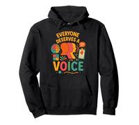 Todo el mundo merece una voz Sudadera con Capucha