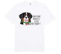 Todo el Mundo Necesita un Poco de Terapia Berner - Bernese Mountain Comfort Colors Adult Heavyweight T-Shirt