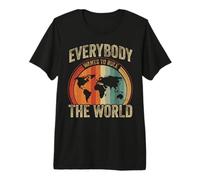 Todo el Mundo Quiere gobernar el Mundo Vintage Camiseta Premium