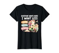 Todo el Mundo Quiere más Quiero Menos Cuidado Personal de Unicornio Divertido Camiseta gráfica económica