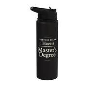 Todo el mundo se relaja tengo un estilo minimalista de maestría Stainless Steel Insulated Water Bottle