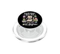 Todo el Mundo se relaja Tengo un título de Arte Divertido Artista PopSockets PopGrip para MagSafe