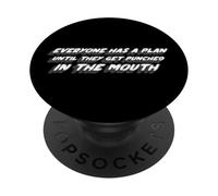 Todo el Mundo Tiene un Plan hasta Que se meten en la Boca | Boxeo PopSockets PopGrip Adhesivo