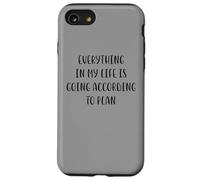 Todo en mi Vida va de Acuerdo al Plan White Lie Carcasa para iPhone SE (2020) / 7/8