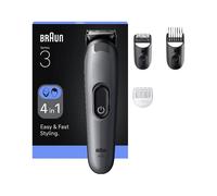 Cortapelos Braun Recargable NiMH 14 ajustes longitud 50min autonomía Negro/Gris