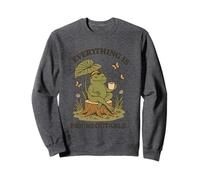 Todo es imaginable Tranquil Frog Sudadera