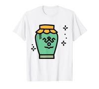 Todo es Mejor con Baijiu - Más Baijiu Camiseta gráfica económica, Hombre, Blanco, S