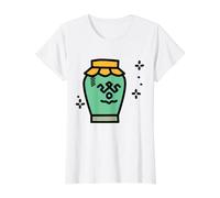 Todo es Mejor con Baijiu - Más Baijiu Camiseta gráfica económica, Mujer, Blanco, M