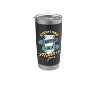 Todo es mejor en conservas Farmer Prepper Homesteader Vaso térmico de acero inoxidable de doble pared