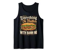 Todo es Mejor Parque Nacional con Banh Mi Camiseta sin Mangas