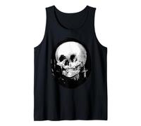 Todo es reflejo de cráneo de vanidad en espejo recortado Camiseta sin Mangas