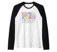 Todo es un desastre para los niños La casa Humor Camiseta Manga Raglan