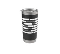Todo está bien Confía en el gobierno Vaso térmico de acero inoxidable de doble pared