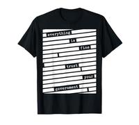 Todo está Bien Confía en tu Gobierno redactado 2026 Camiseta
