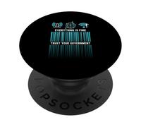 Todo está Bien Confía en tu identificación Digital de sátira del Gobierno PopSockets PopGrip Adhesivo