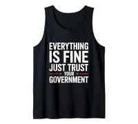 Todo está Bien Confianza La declaración política del Gobierno Camiseta sin Mangas