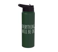 Todo estará bien Stainless Steel Insulated Water Bottle