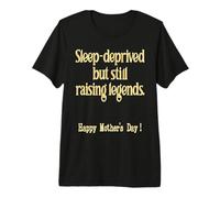 Todo lo Mejor para el Día de la Madre Mamá sin Dormir Camiseta Premium