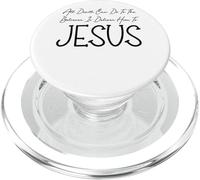 Todo lo Que la Muerte Puede Hacer es entregarlo a Jesús PopSockets PopGrip para MagSafe